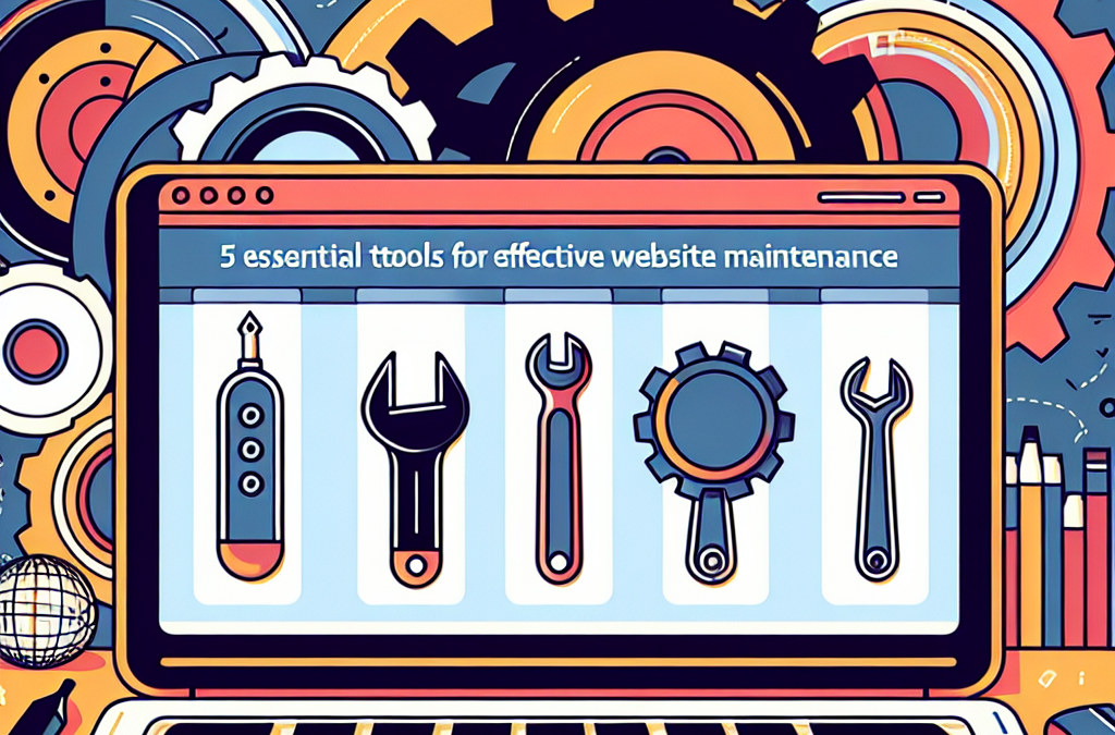 5 Herramientas Imprescindibles para un Mantenimiento Web Efectivo